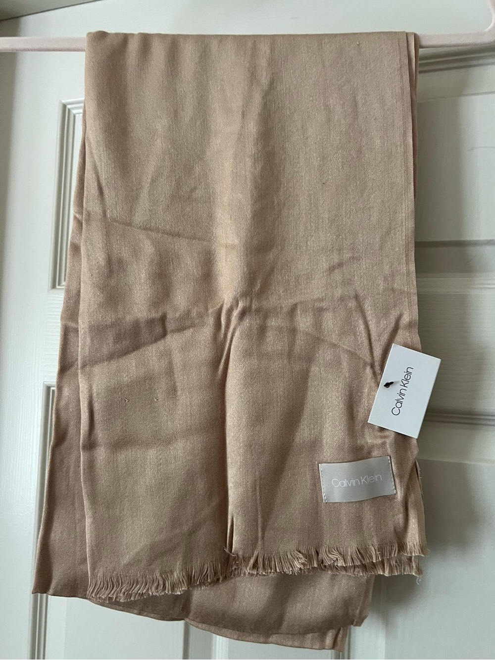 Calvin Klein Scarf Tan NWT